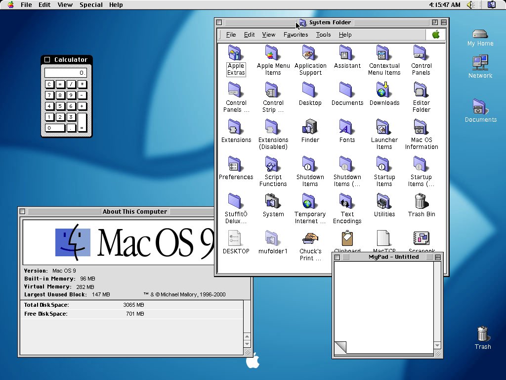 Mac OS 9 Appearance